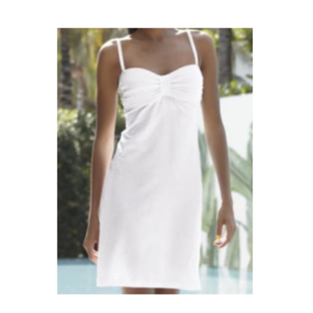 Tommy Bahama Blue Pearl Cover-Up Dress – Medium